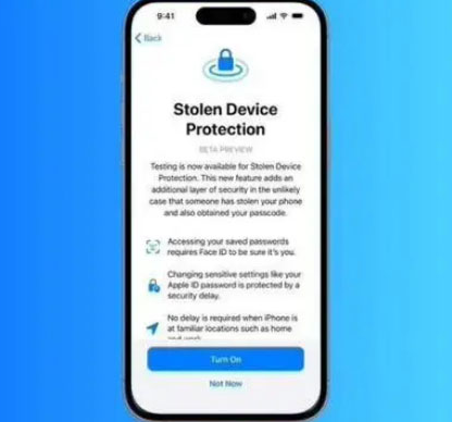 察哈尔右翼中苹果授权维修店分享被盗设备保护功能开启方法 